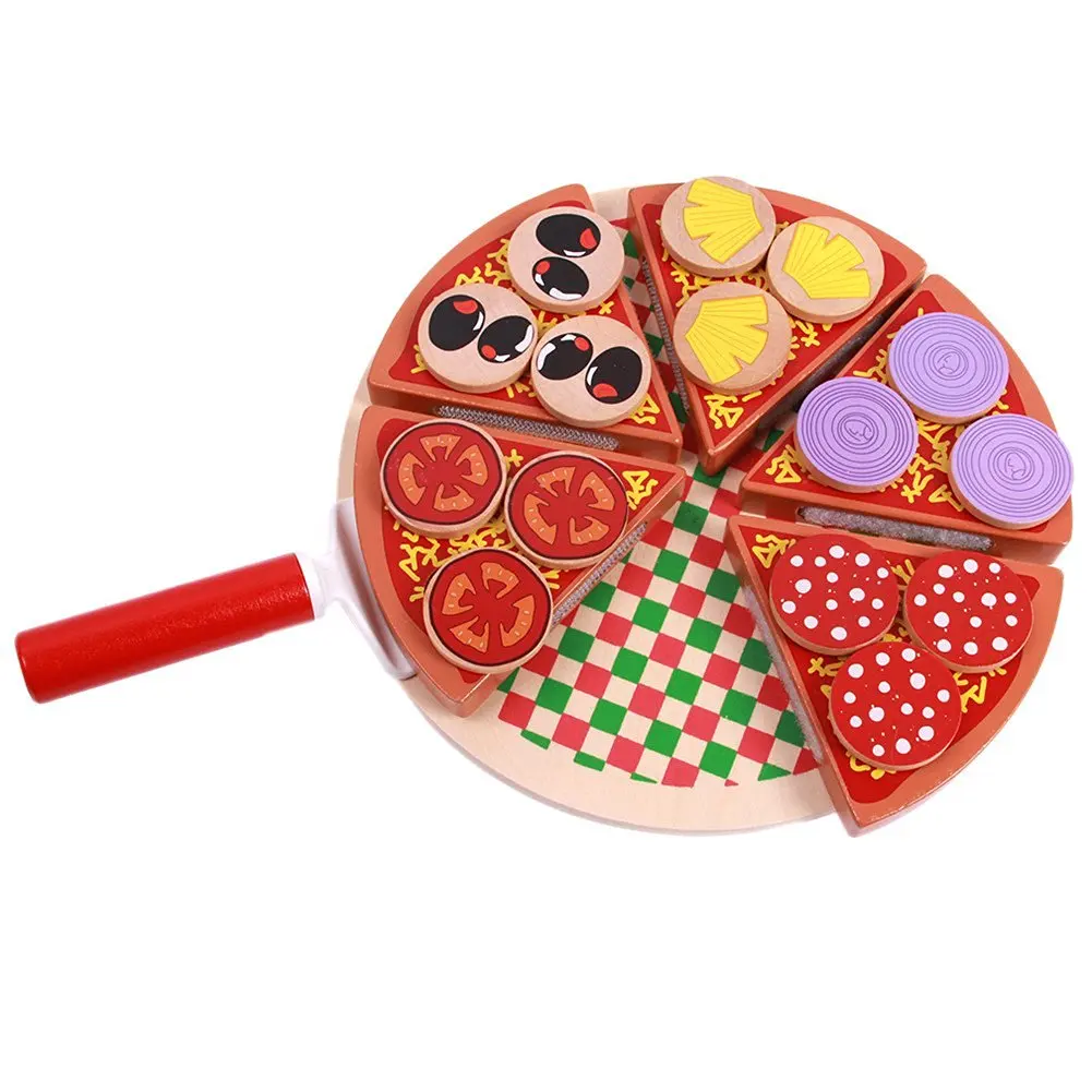 wooden cooking toy