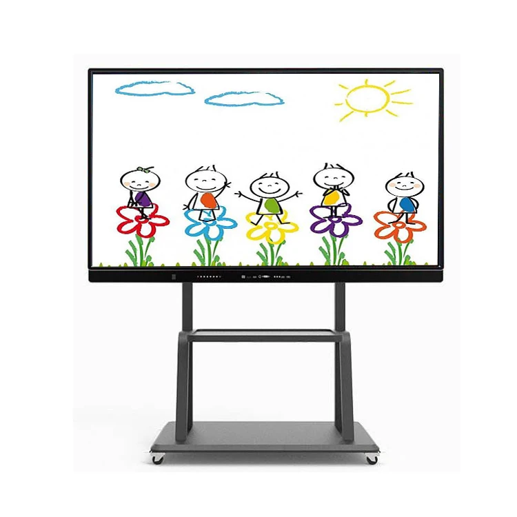 65 Inch All In One Interactive Whiteboard with Infrared Touch Screen Interactive Whiteboard