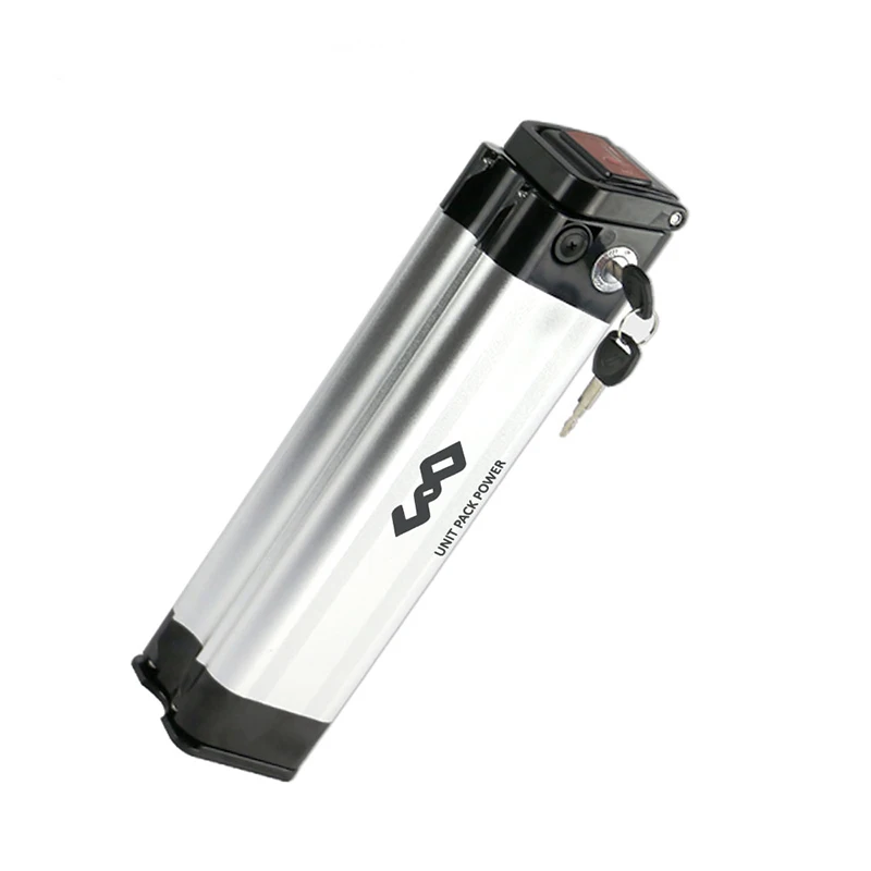 Duty paid phylion akku xh259 10j 24v 10ah li ion ebike silver fish battery pack