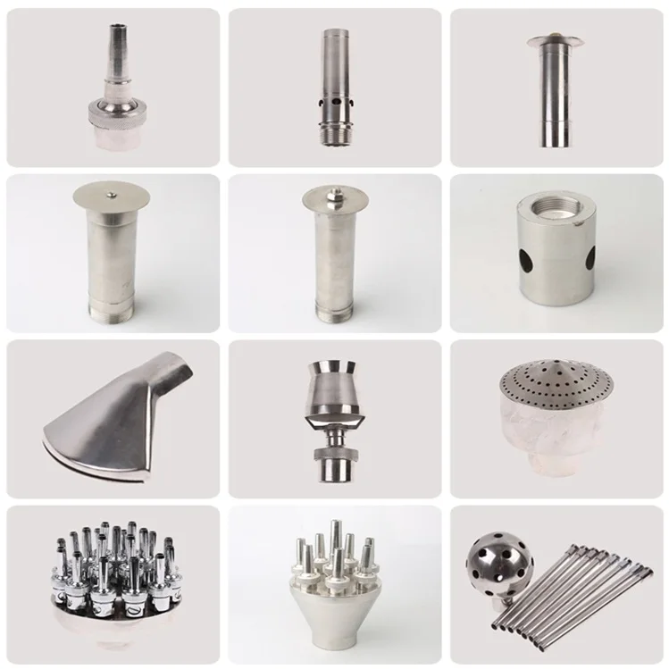 

Stainless Steel 4 Arms Pirouette Water Fountain Nozzles for Outside Garden Fountain Accessories, As pictures