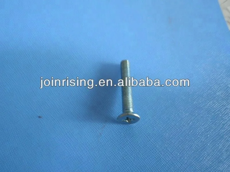 
China pan head machine screws zinc plated low price 