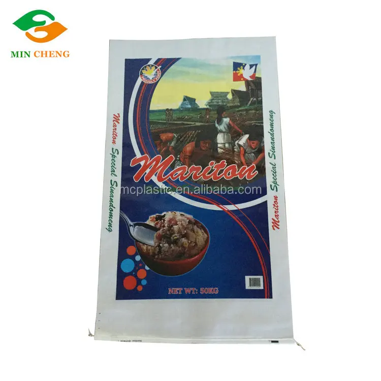 Rice Use And Plastic Material Rice Bag 25kg 50kg Buy Rice Bag,Plastic
