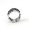 15931 XUPING Guangzhou custom sample male stainless steel engagement rings+5gram black gun color 316l ring size 6/7