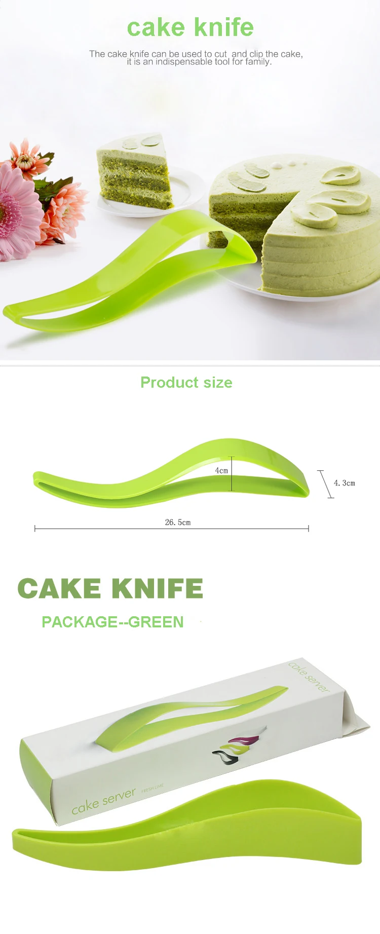 Practical Cake Cutter Tools Cake Pie Slicer Sheet Guide Cutter Cake