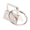 Metal fob key hardware 32mm key fob with a split ring made in china