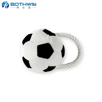 soccer ball plush dog toy