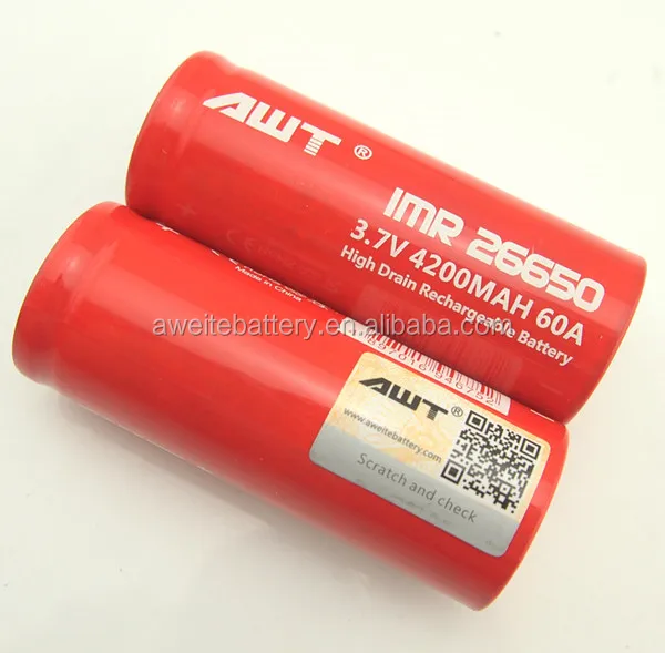 AWT 26650 4200mah 60A (5)