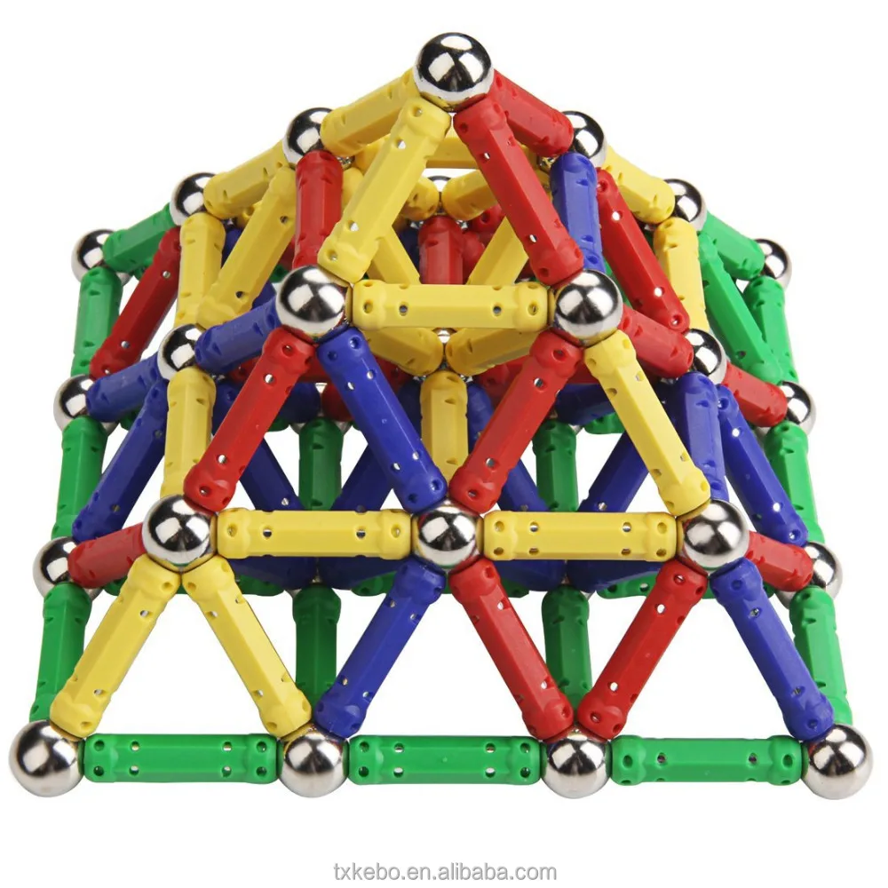 magnetic ball building set