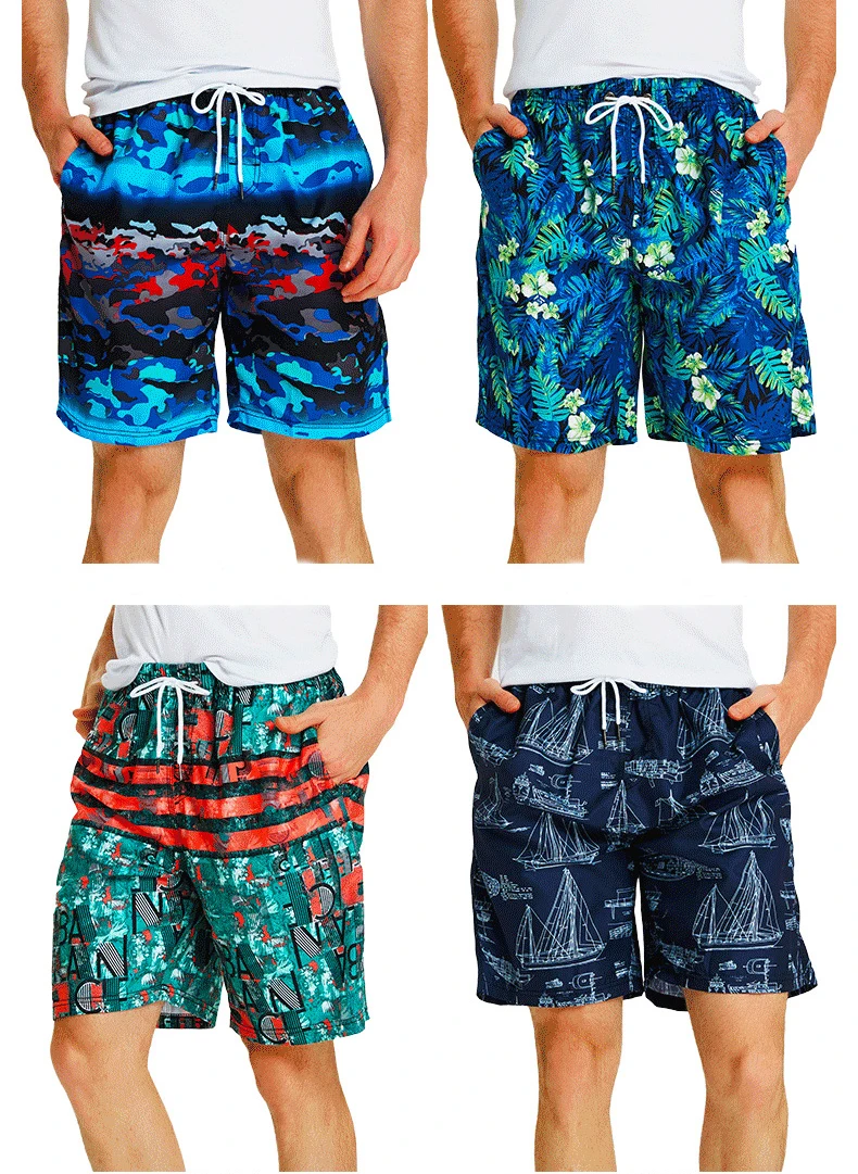 Custom Design Your Own Sublimation Boardshorts Beachwear Men Swimming Trunks Board Shorts.jpg