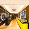 MDF designs antique retail store display showcase with watch display counter and watch showcase display