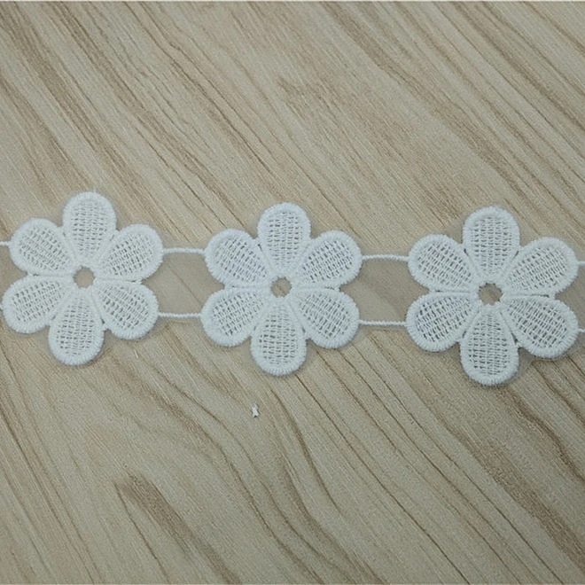 

DC1011 Floral Venise Lace Applique Sewing Trim Bridal Wedding Applique, Customized color