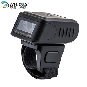 Finger Ring 1D 2D Barcode Scanner Android iOS & Windows