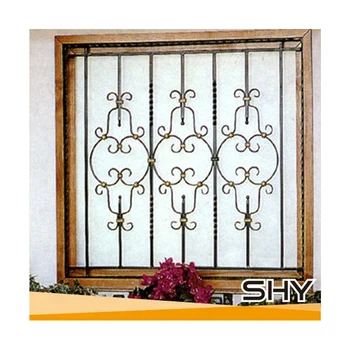 House Design Solid Steel Wrought Iron Window Grill Bars Buy Wrought Iron Window Grillwrought Iron Bars For Windowsdecorative Iron Window Bars