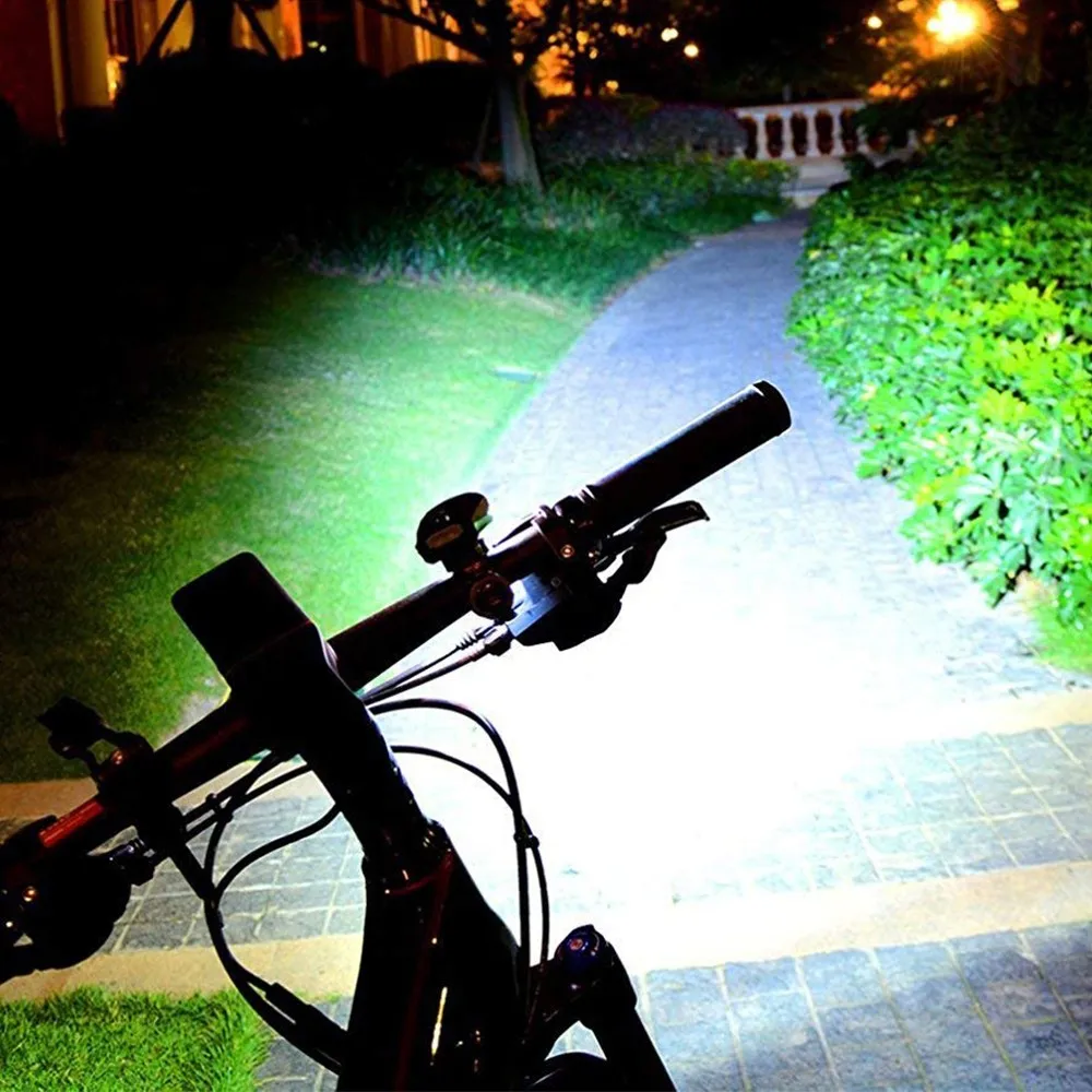 400 lumens LED Bicycle Front Light, USB Rechargeable led light bicycle for Outdoors supplier