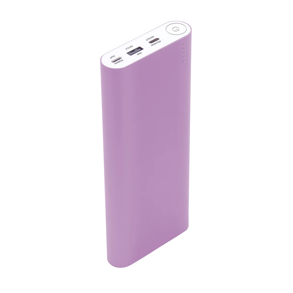 

2019 new hot usb-c PD 100W power bank high capacity 26800mah, Customized