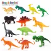 12pcs kids funny plastic model mini dinosaur toy for sale