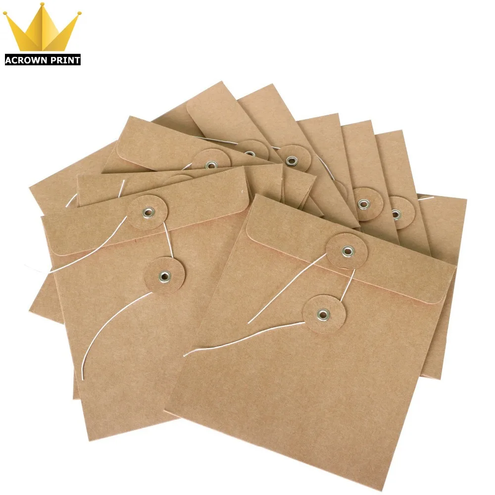 

custom small kraft string tie envelopes, String & Washer Envelopes, Cmyk/pms