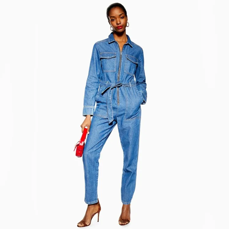 womens zip up boiler suit