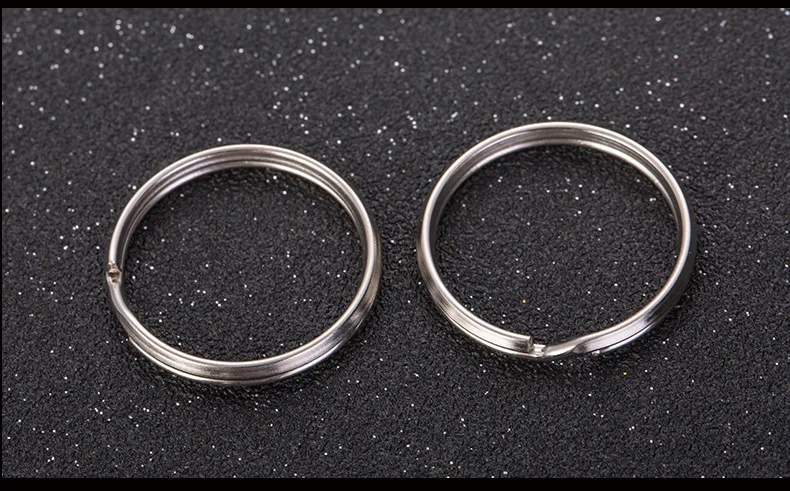 1.5*25mm Durable Round Argolla Keyring High Quality Hardware Llavero