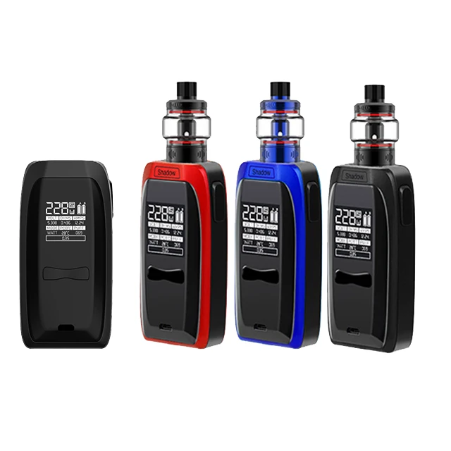 

2019 Original Factory Price Refillable Vaping E Cig Vape Mod Starter Kit For Young, Black. blue. red