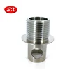 Stainless steel high precision CNC machining parts inch thread custom processing
