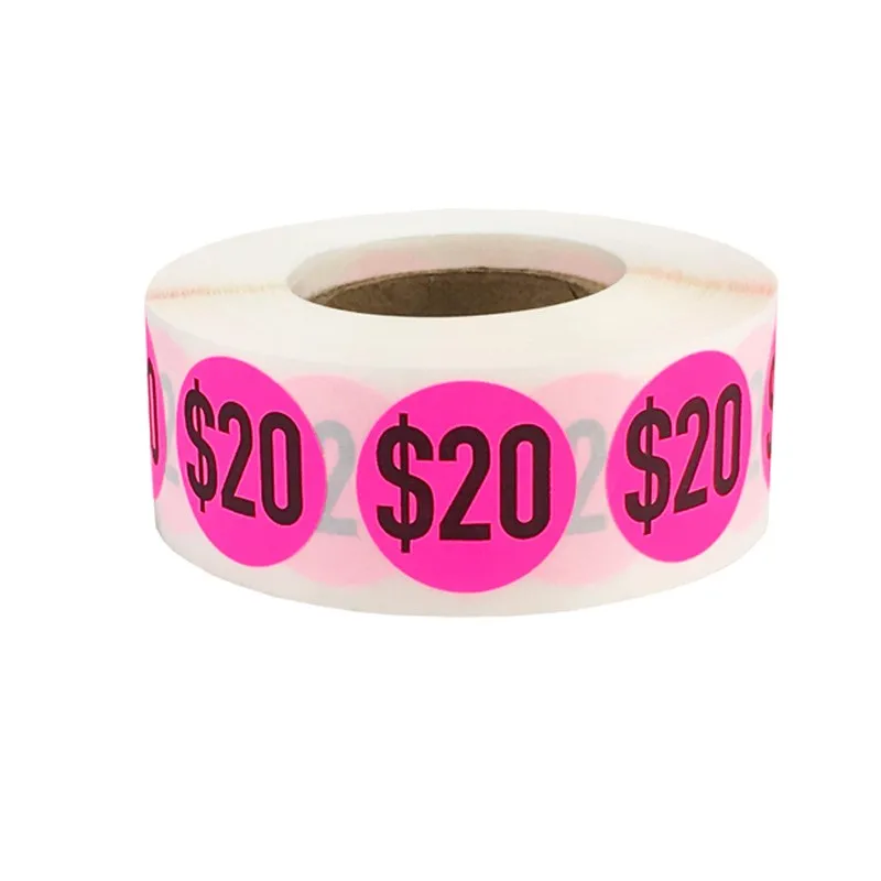 Hot Sale Customized Price Stickers For Retail Buy Price Tag Sticker