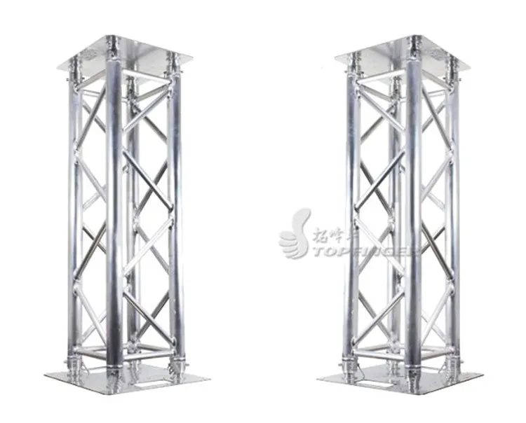 Cheap Price Outdoor Event Universal Wedding Aluminum Moving Pillar Head Vertical Light Totem Truss For Sale