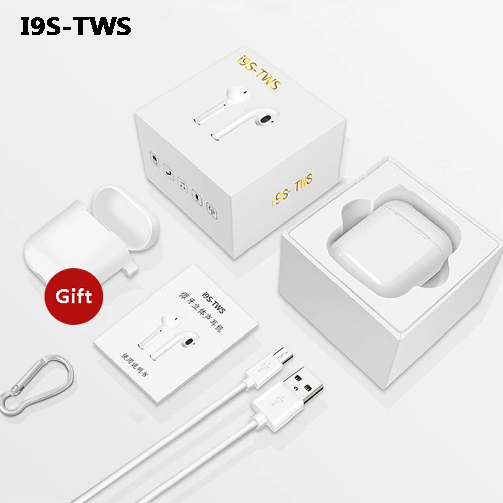 

2019 new i9s TWS Wireless Earphone Portable Invisible Earbud pods for IPhone X 8 7 Plus For Huawei, N/a