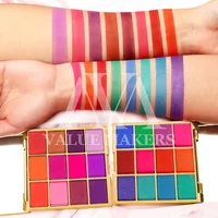 

Vegan High Pigment Eyeshadow 12 Color Private Label Eyeshadow Palette With Custom Logo