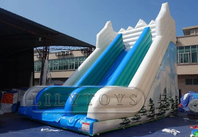 
Lilytoys hot sel lPVC type kids inflatable big slide , high slide inflatable 