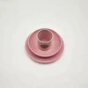 Eco-Friendly colorful Biodegradable three sets Bamboo fiber tableware, Plates, Dished&Tray