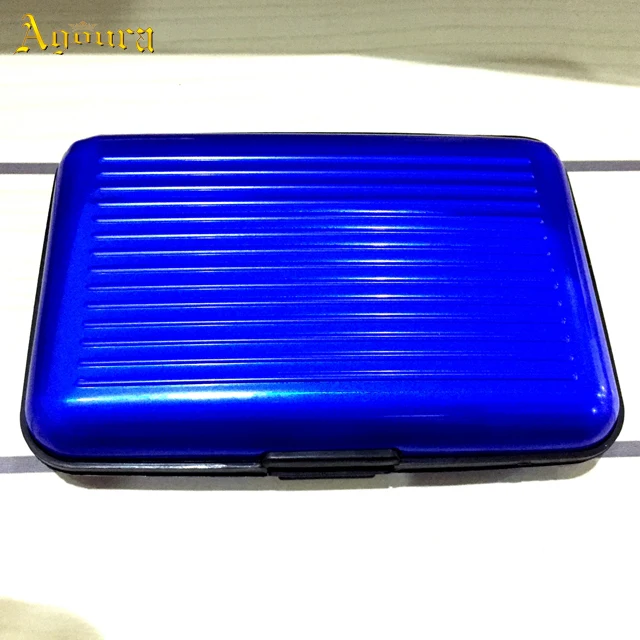 

Aluminum business card bank card holder in stock, Colorful