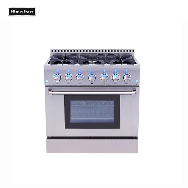 
pakistan top Kitchen appliance stainless gas oven with grill 