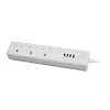 Wetrendy wifi 16A EU UK UAE DUBAI QATAR 3 pin Standard Smart Wifi Plug With switched strips Support Smart Life APP power monitor