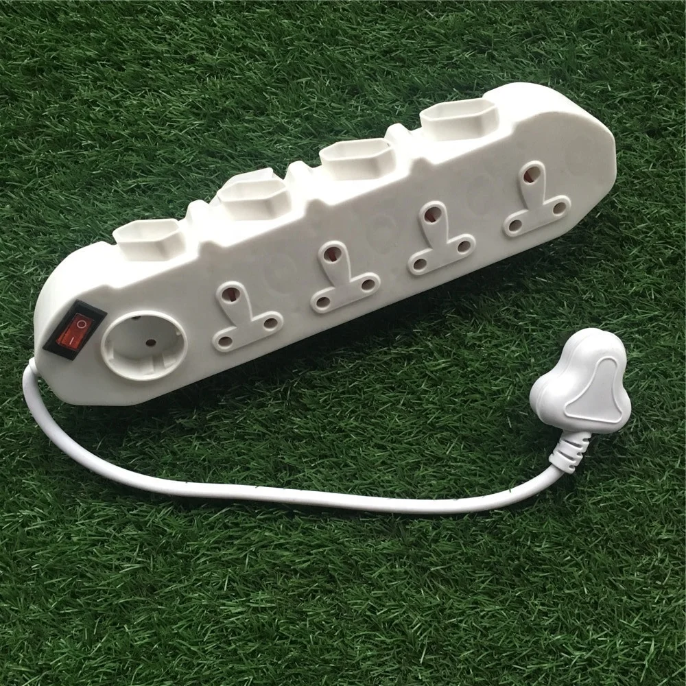 
south africa power strip 4 way sockets/power socket strip 