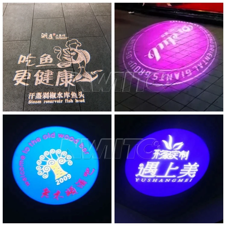 O-17 High Definition 15w Rotating Custom Led logo Gobo Projector Light Stage Lights