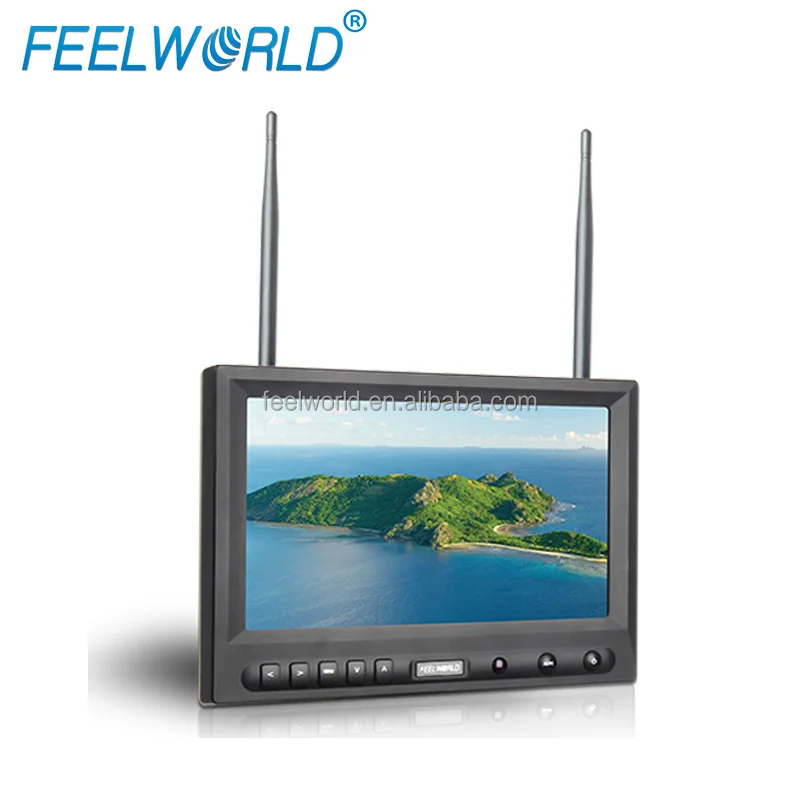 

Feelworld 8" FPV Monitor FATSHARK 5.8G Wireless AV Receiver For Helicopter