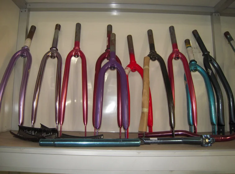 Nanlio Bicycle Air Fork Rebound Adjustment Mtb Straight Tapered Fork