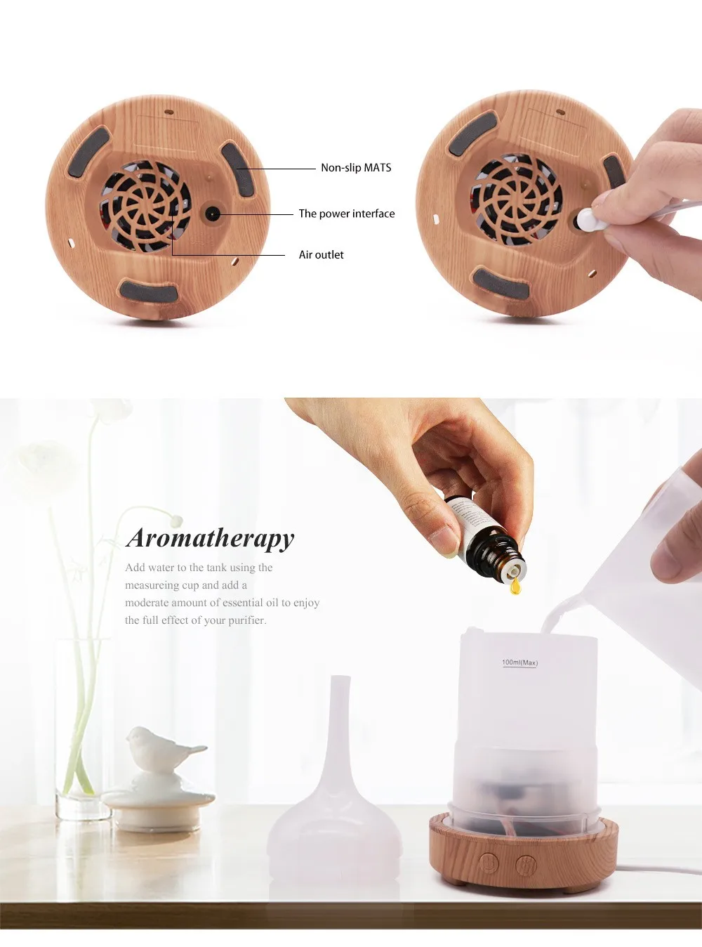 Metal And Iron Aroma Diffuser Essential Oil Diffuser/metal Atomizer