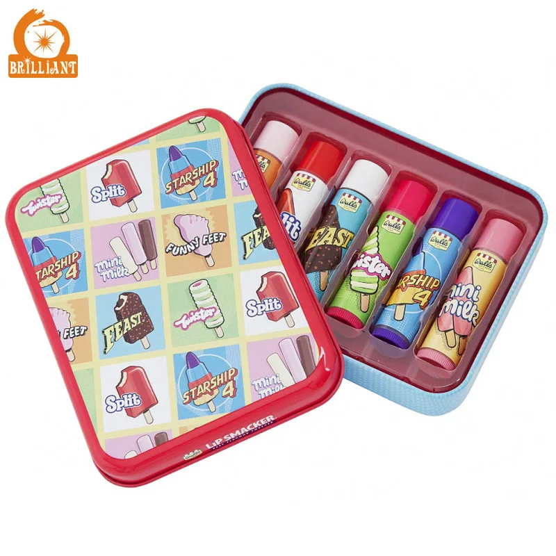 
Empty rectangular cosmetics brush metal tin box for makeup kit 