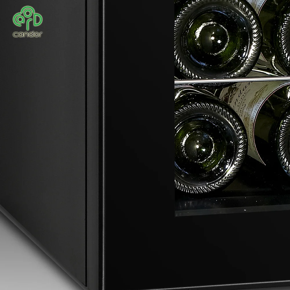 Candor Peltier Thermoelectric Freestanding 28 Bottle 80l Wine Cooler Cw