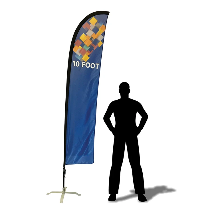 Promotional usage advertising exhibition event outdoor feather flag