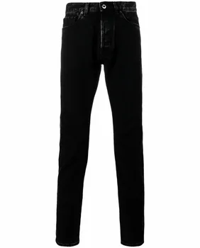 black cotton jeans mens
