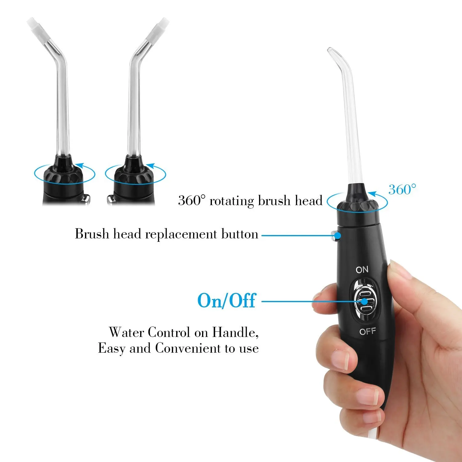 Teeth Cleaning Dental Care Water Floss Oral Irrigator With Uv - Buy