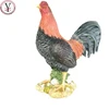 Factory Custom made best home decoration gift polyresin resin red rooster