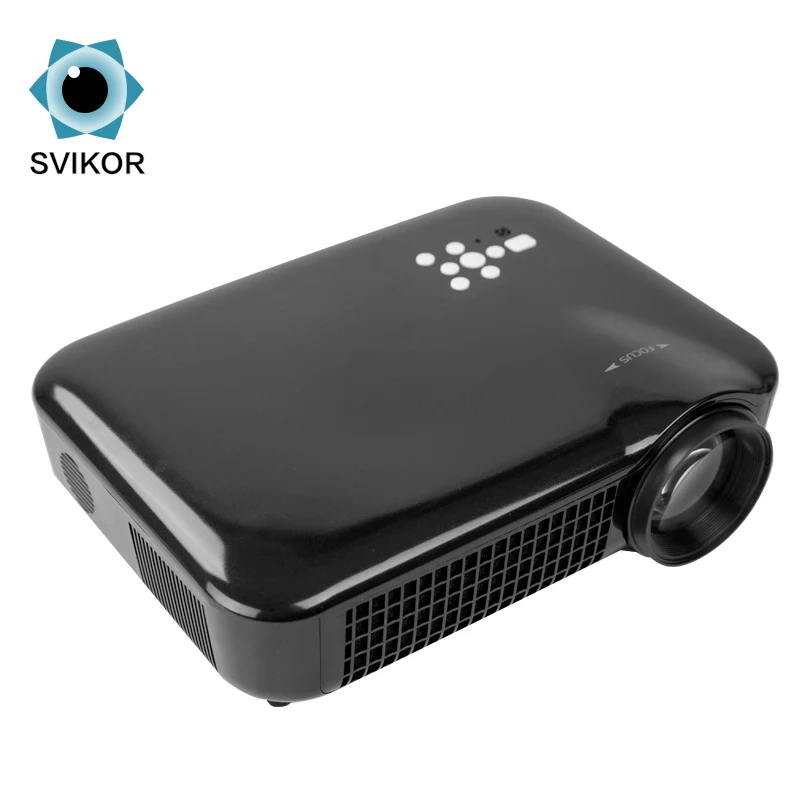 

2019 4K Lcd Theater Android Mini Projector Portable, White/black
