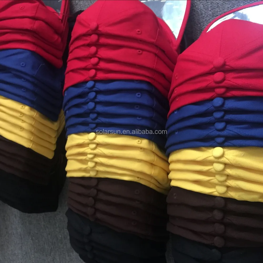 100% Cotton 5 Panel Or 6 Panel Plain Custom Baseball Hat/ Baseball solar cap