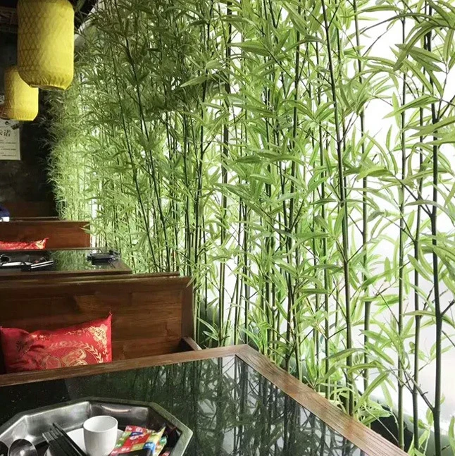 Artificial Bamboo Plastic High Artificial Bamboo Green Screen Plants