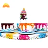 China Most popular low price rotating swing coffee cup bears tea rides rotary teacup and saucer ride manufacturing machine