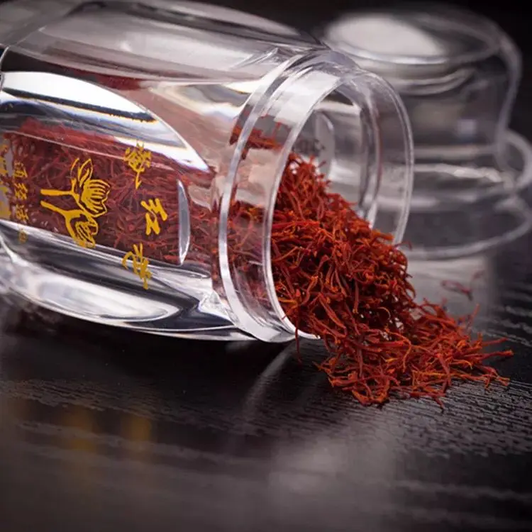 Hot Sale Super Quality 3g 5g Plastic Acrylic Material Saffron Bottle